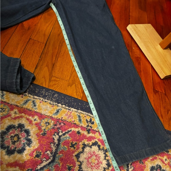 Dark Blue Vintage JNCO jeans with Embroidered Detail - Picture 8 of 10